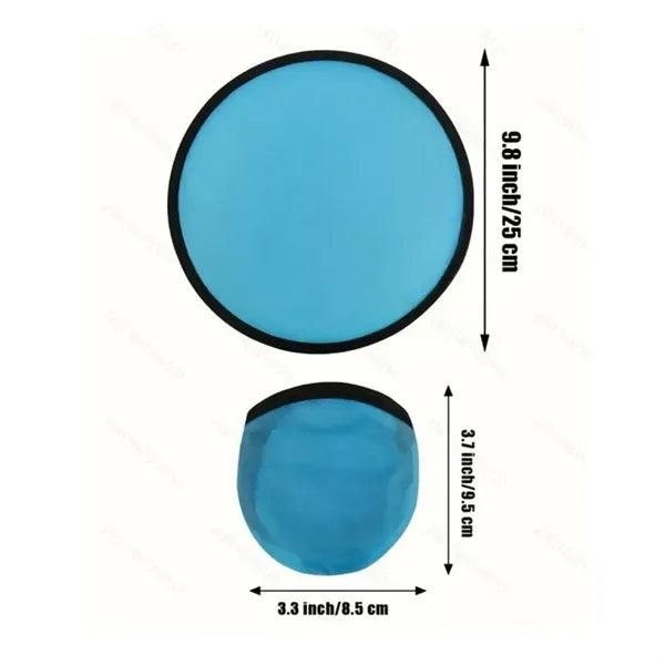 Foldable Flying Disc Fans for Cooling and Fun