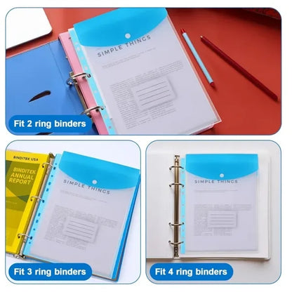 Envelopes Binder Pocket Organizer Folders
