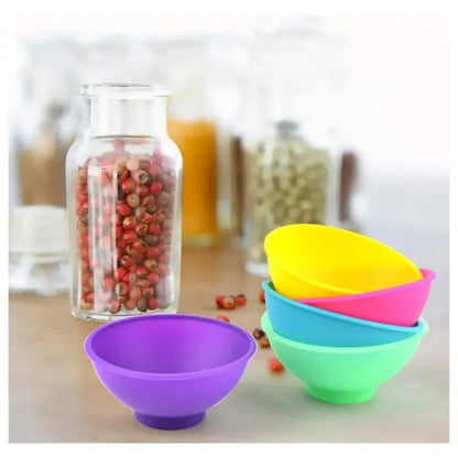 Colorful Mini Silicone Heat Resistant Pinch Bowls
