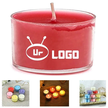 Organic Scented Candle With Glass Cup