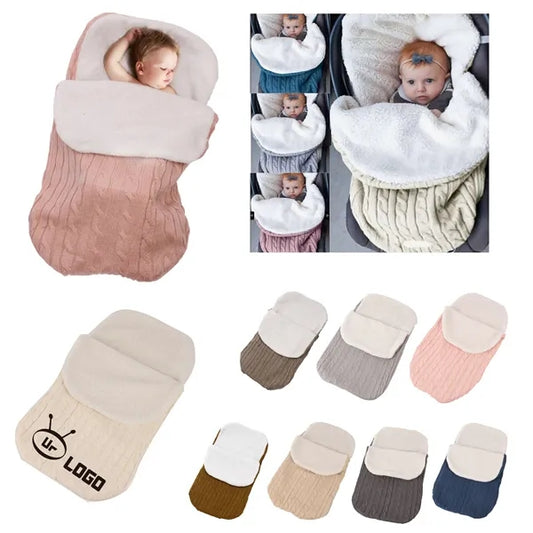 Knitted Warm Baby Sleeping Bag