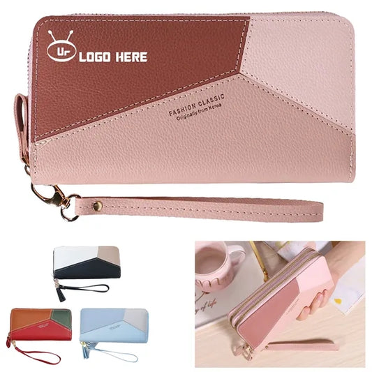 Double Zippered Layer Women's Wallet