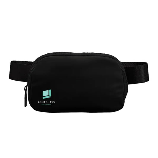 RPET Simply Styled Polyester Waist Bag w/ Custom Logo