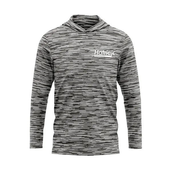 Rush - Long Sleeve Hooded Heather T-Shirt