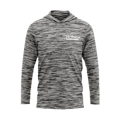 Rush - Long Sleeve Hooded Heather T-Shirt