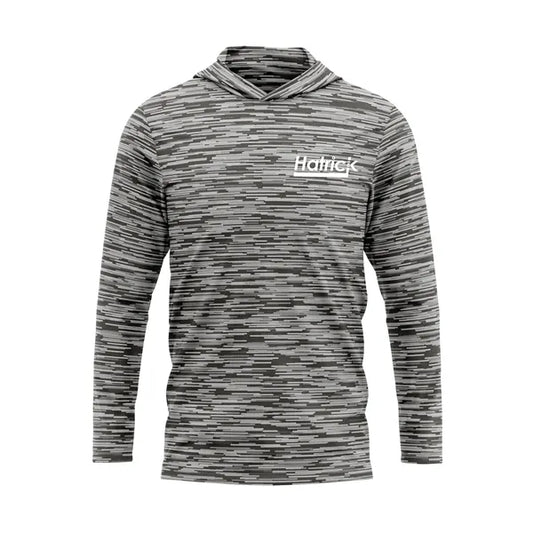 Rush - Long Sleeve Hooded Heather T-Shirt