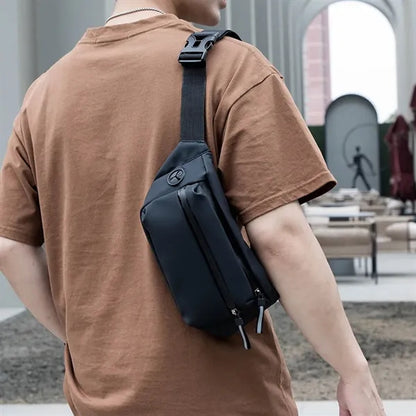 Lightweight Fanny Pack with Hidden Pockets and Music Port