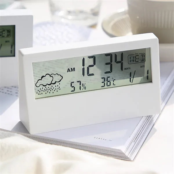 Auto Brightness Transparent LED Display Digital Alarm Clock