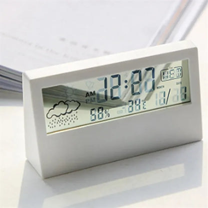 Auto Brightness Transparent LED Display Digital Alarm Clock