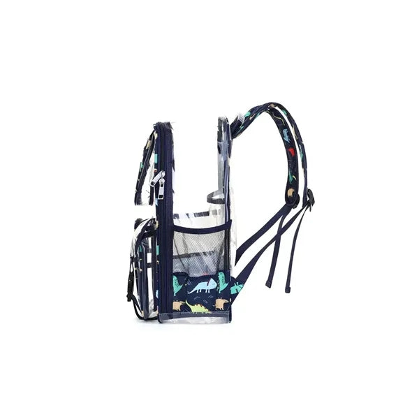 Durable Large Capacity Multi-pocket Thicken Clear Backpack