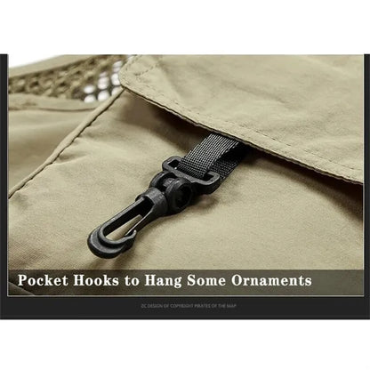 Breathable Multi-Pocket Quick-Dry Lightweight Outdoor Vest
