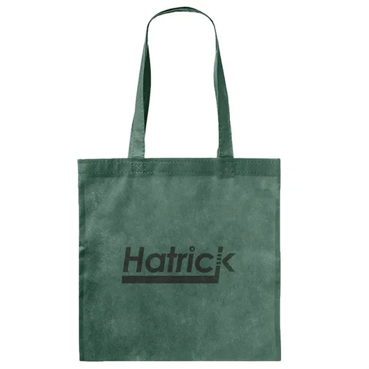 RPET Full Color 80 GSM PP Laminated Non-Woven Tote Bag -
