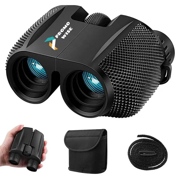 Shockproof 25mm Compact BAK4 Wide View Binoculars