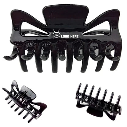 Black Seven Teeth Grip Clip