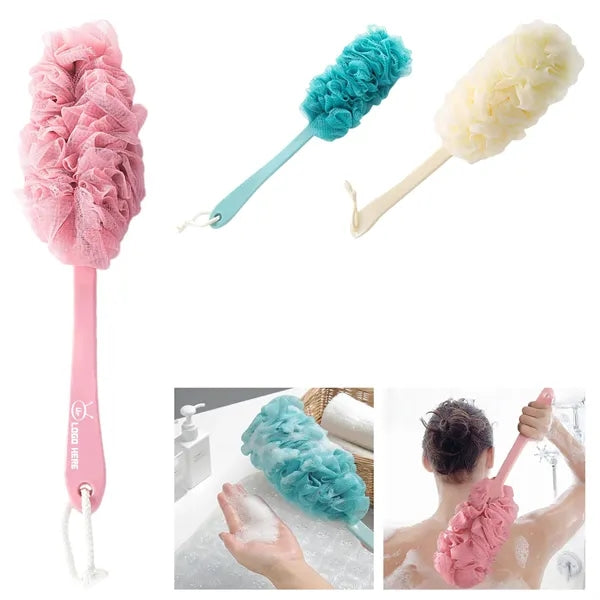 Long Handle Bath Ball Brush