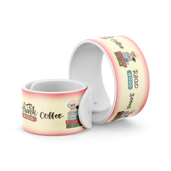 PVC Snap On Bracelet -  9"x 0.9"x 0.075"