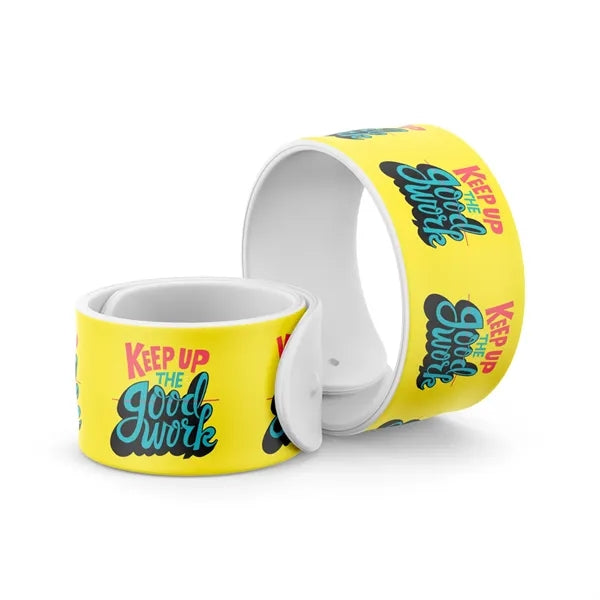 PVC Snap On Bracelet -  9"x 0.9"x 0.075"
