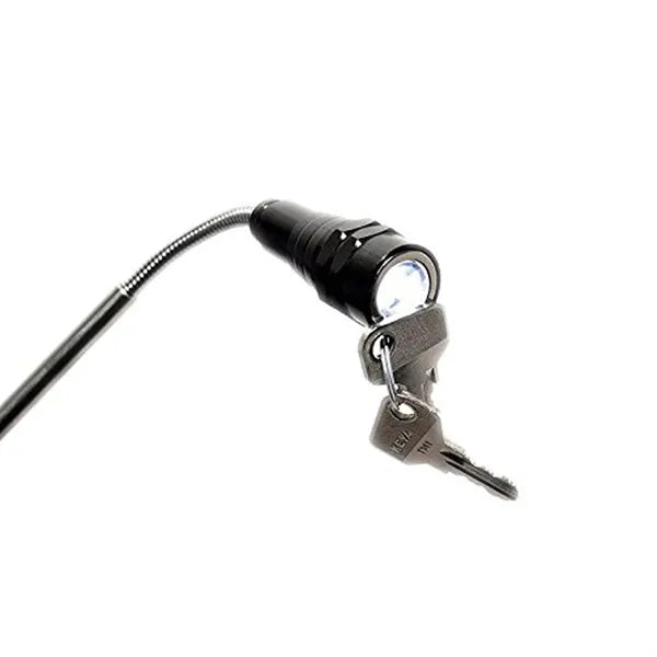 Telescoping Magnetic Pickup Tool LED Flashlight