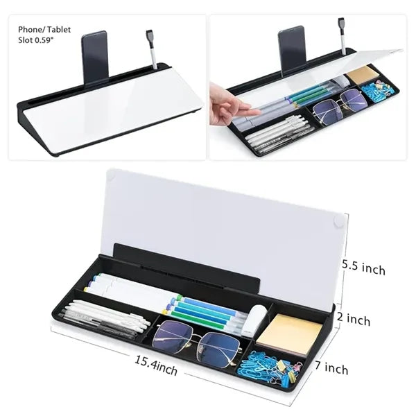 Desk Organizers with Dry-Erase- Whiteboard