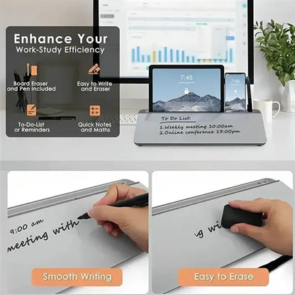 Desk Organizers with Dry-Erase- Whiteboard