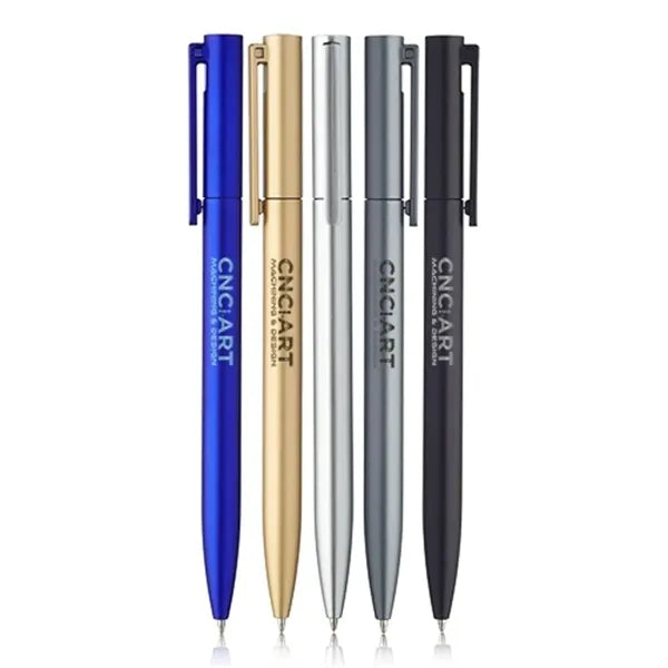Matte Soft-Touch Rubberized Ballpoint Pen