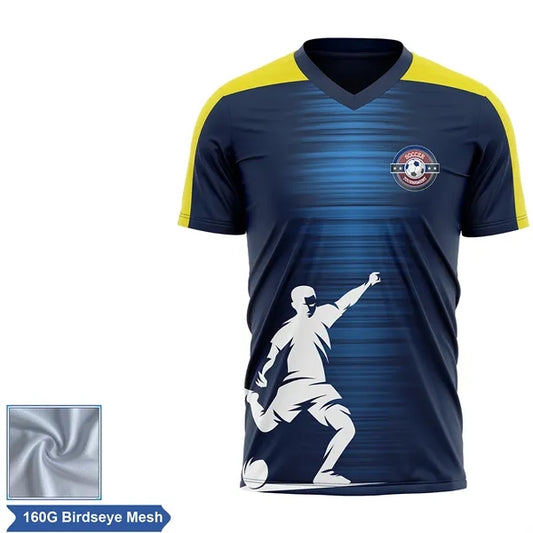 Premium Sublimation Soccer Jersey - Birdseye Mesh - Men's,