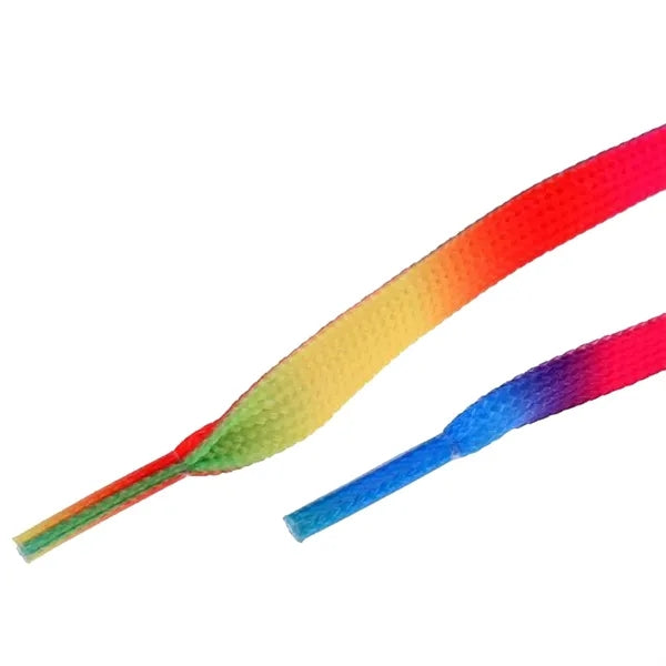 Dye Sublimation Tubular Shoelace - 3/8” Wide