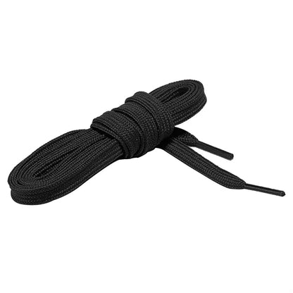 Custom Tubular Shoelace with Screen Print - 3-8” Wide