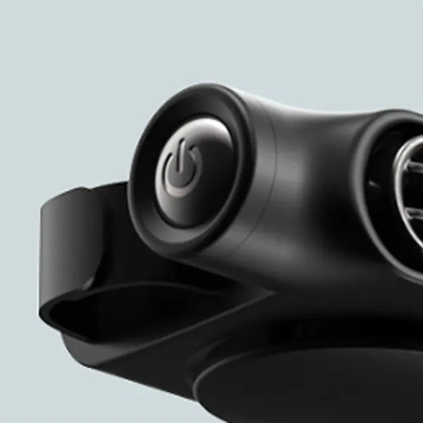 Ultra-Quiet 3-Speed Bladeless Bump-Proof Cooling USB Car Fan
