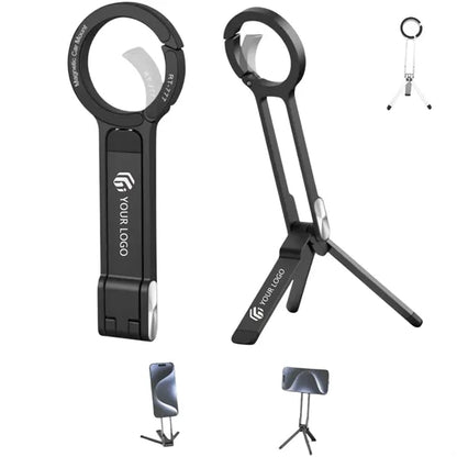 Ultra-light magnetic versatile pocket phone tripod holder