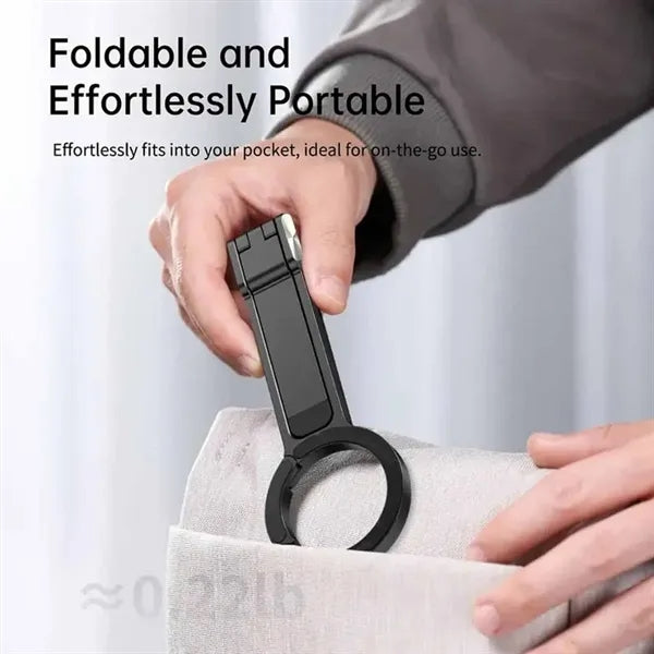Ultra-light magnetic versatile pocket phone tripod holder