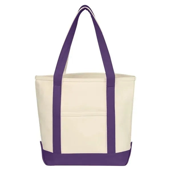 Full Color SMALL STARBOARD 24 OZ. COTTON CANVAS TOTE BAG