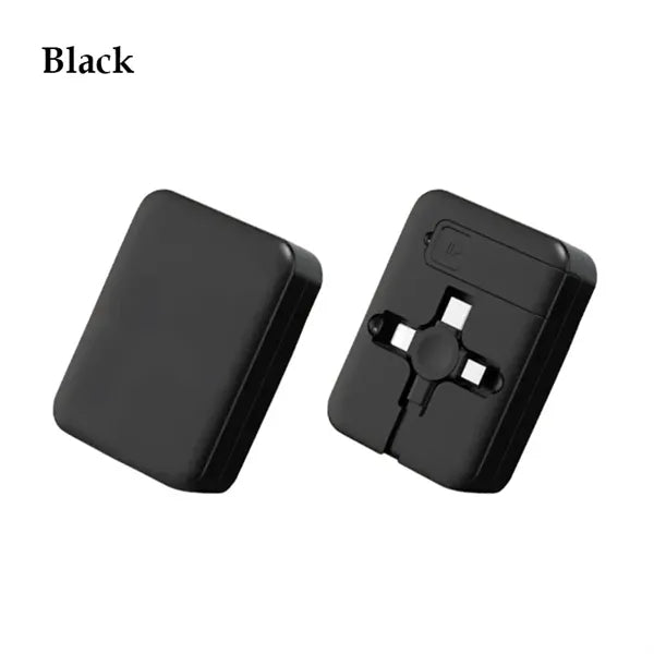 3-in-1 Retractable Fast Charging Cable with Stand
