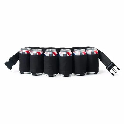 Outdoor Beer Belt Holds 6 CansOutdoor Beer Belt Holds 6 Cans