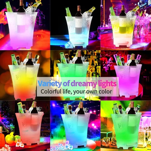 LED Ice Bucket With Bluetooth Speaker