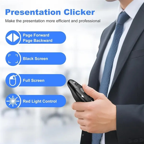 Wireless PowerPoint Presentation ClickerWireless PowerPoint
