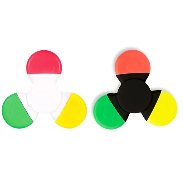 Fidget Spinner Highlighter Pen Set