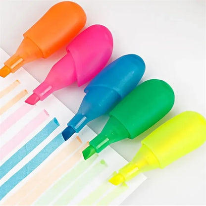 Hand-Shaped Five Color Highlighter Pen
