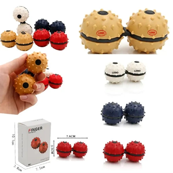 Finger Fidget Stress Relief Toys Massage Fun Rolling Ball