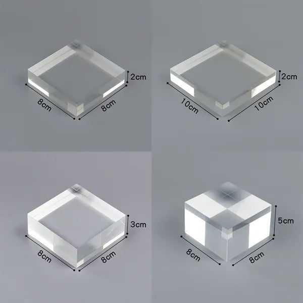 Lucite Acrylic Blocks