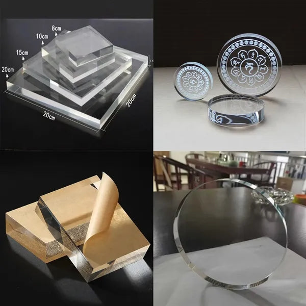 Lucite Acrylic Blocks