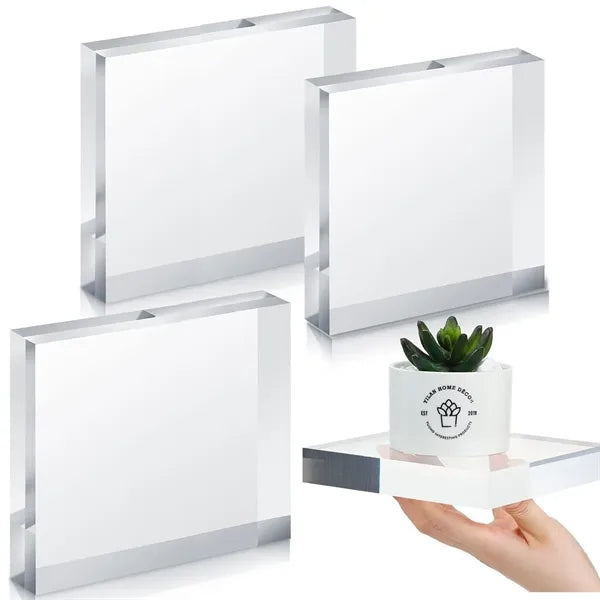 Lucite Acrylic Blocks