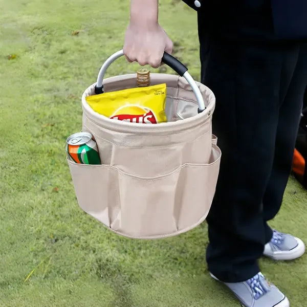 Garden Tote Bag with 6 Pockets