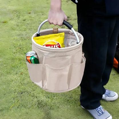 Garden Tote Bag with 6 Pockets