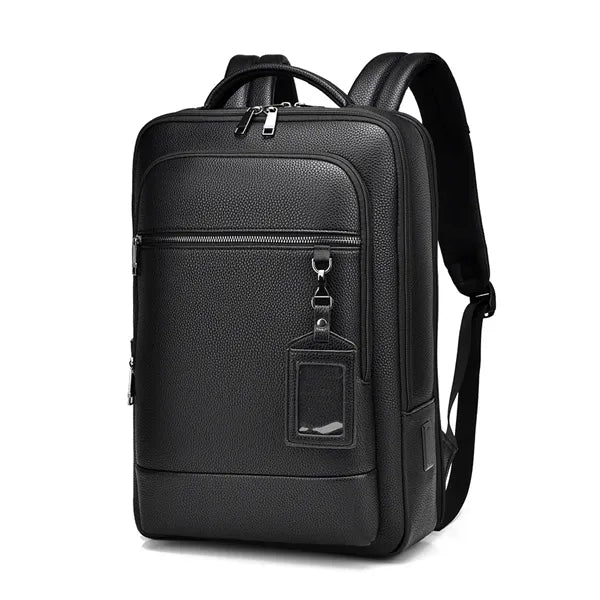 Business Leather Backpack