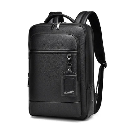 Business Leather Backpack