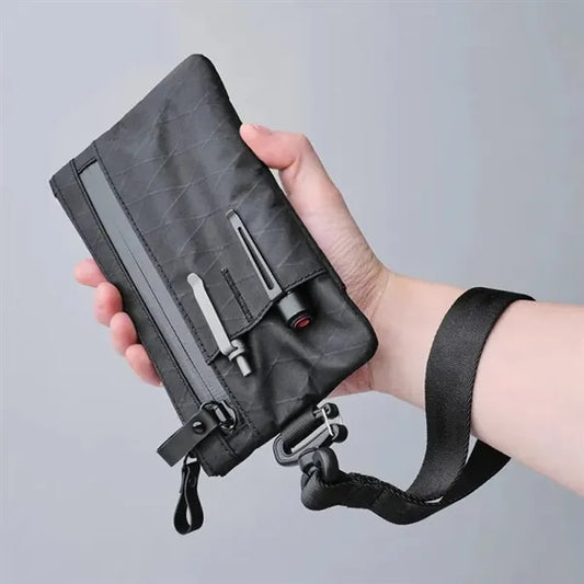Blocking Zip Clutch Card Wallet