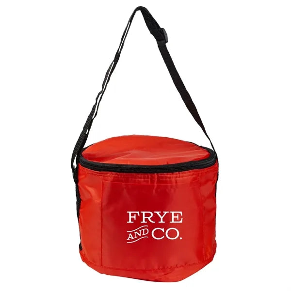 Round Insulated Cooler Bag 210D