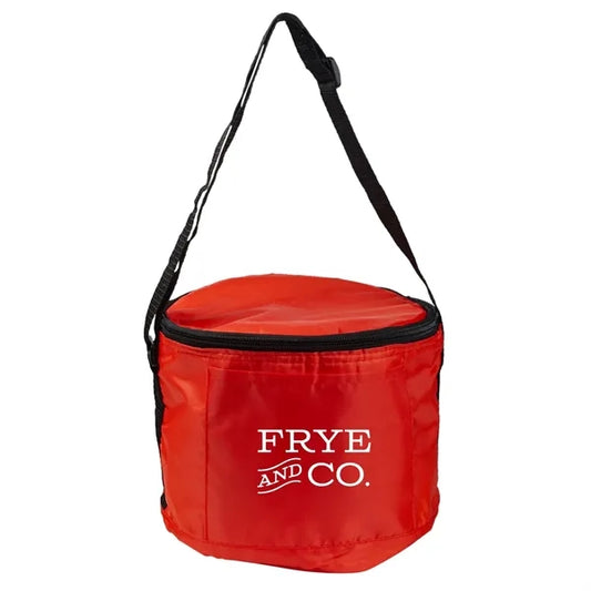 Round Insulated Cooler Bag 210D