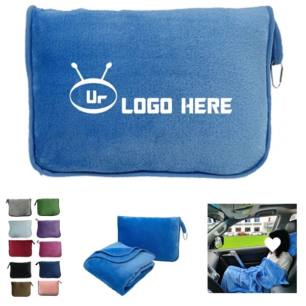 Travel Blanket Pillow